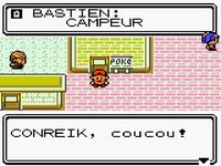 une photo d'Ã©cran de Pokemon Or sur Nintendo Game Boy Color